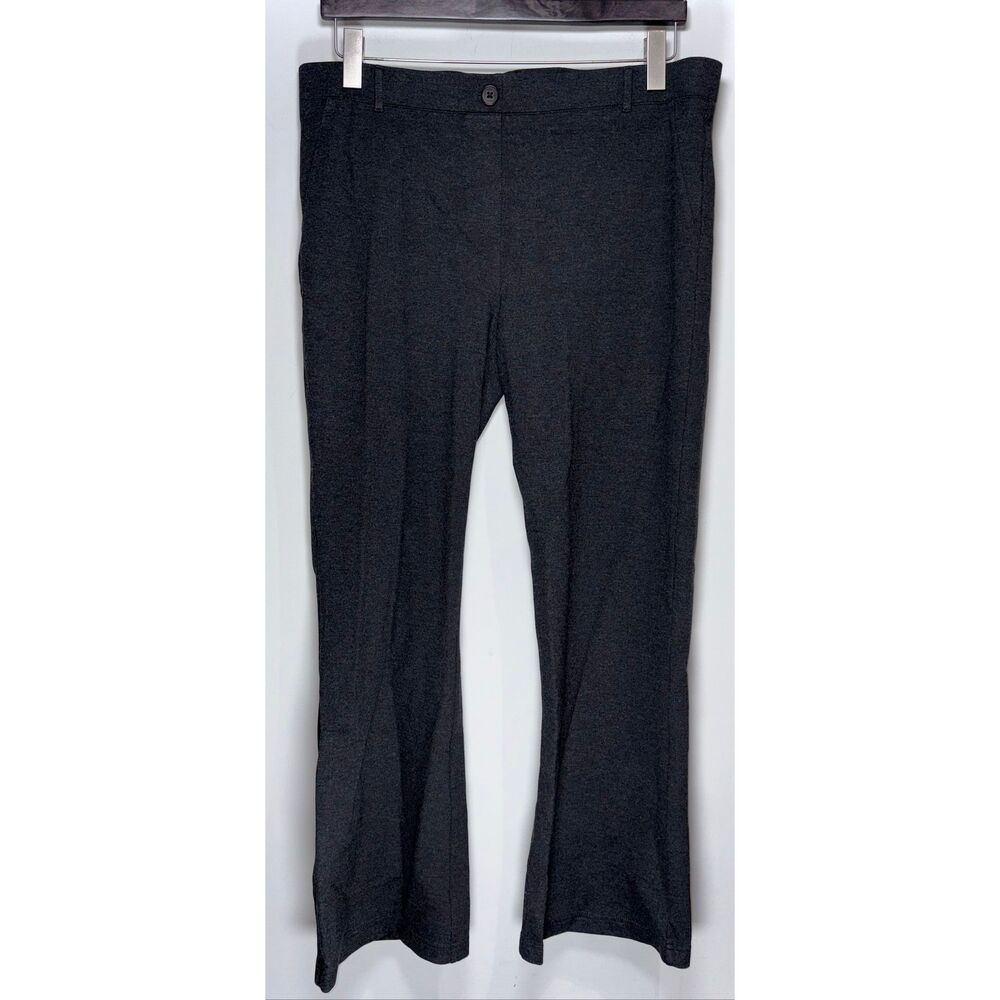 Betabrand Charcoal Dress Pant Yoga Pants XXL Petite